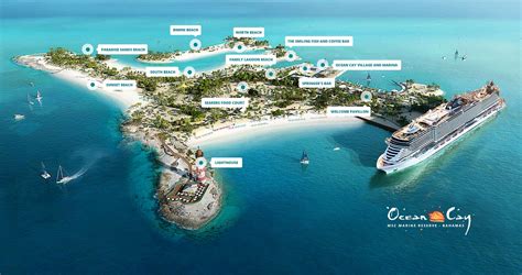 mcs private resort|Ocean Cay Guide, MSC Cruises Private Island Bar .
